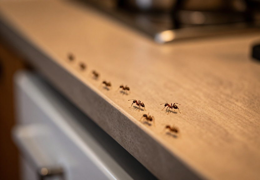 Termite Treatment in a Rural Home